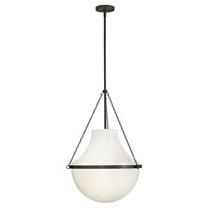 Collins 1-Light LED Pendant in Black Oxide