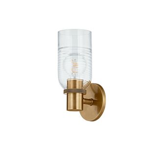 Redding One Light Wall Sconce in Patina Brass by Troy Lighting