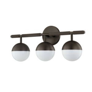 Enson Three Light Bath And Vanity in Bronze by Troy Lighting