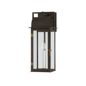 Bohen One Light Outdoor Wall Sconce in French IronPatina Brass by Troy Lighting