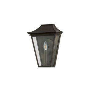 Tehama One Light Outdoor Wall Sconce in French Iron by Troy Lighting