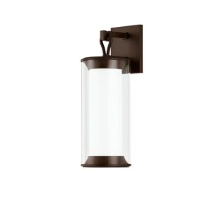 Cannes One Light Outdoor Wall Sconce in Bronze by Troy Lighting