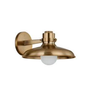 Rainhill One Light Wall Sconce in Patina Brass by Troy Lighting