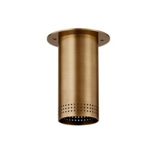 Berg One Light Flush Mount in Patina Brass by Troy Lighting