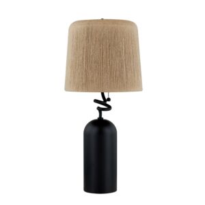 Morri One Light Table Lamp in Forged Iron by Troy Lighting