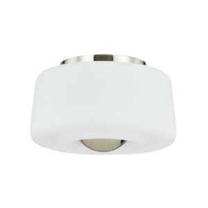 Ciela Two Light Flush Mount in Polished Nickel by Mitzi