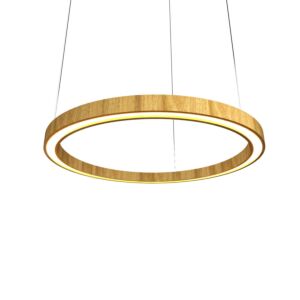 Frame LED Pendant in Louro Freijo