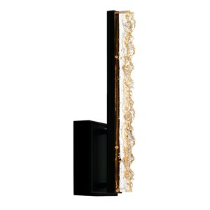 Stagger LED Wall Sconce in Black