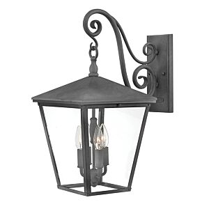 Hinkley Trellis 4-Light Outdoor Light In Aged Zinc