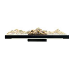 Himalayas LED Bathroom Vanity Light in Black