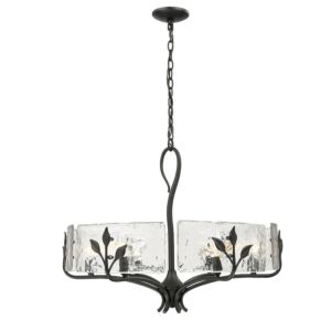 Calla 6-Light Chandelier in Natural Black