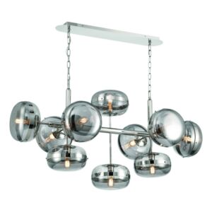 Nottingham  Chandelier in Nickel by Eurofase