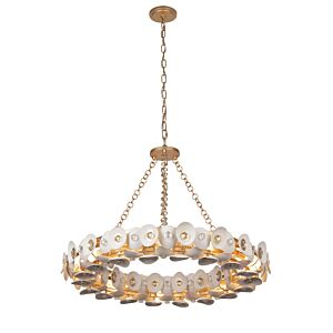 Niu Ten Light Pendant in Fawn Gold by Metropolitan