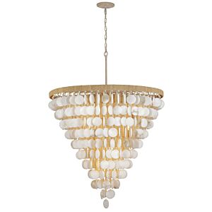 Aurelia'S Cove 15 Light Pendant in Autumn White by Metropolitan