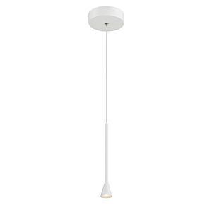 Piccolo LED Mini Pendant in Matte White by George Kovacs