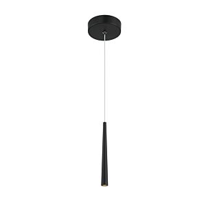 Stretch LED Mini Pendant in Coal by George Kovacs