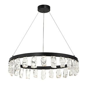 Artic Glacier LED Chandelier in Coal by George Kovacs