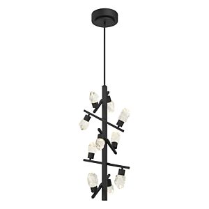 Kosmyc LED Foyer Pendant in Sand Coal by George Kovacs