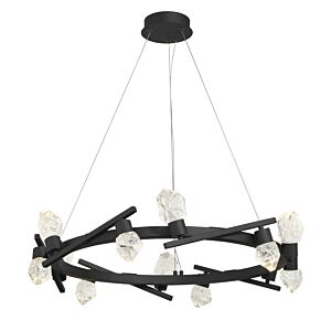 Kosmyc LED Chandelier in Sand Coal by George Kovacs