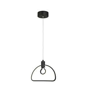 Edison'S Outline LED Pendant in Coal by George Kovacs