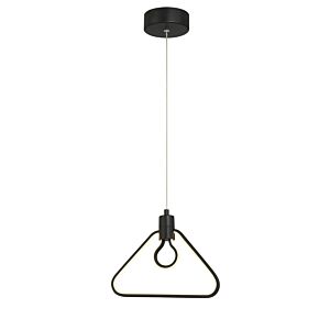 Edison'S Outline LED Pendant in Coal by George Kovacs