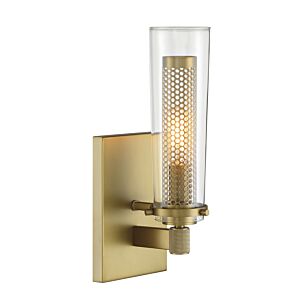 Emmerham One Light Wall Sconce in Soft Brass by MinkaLavery