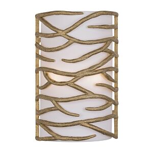 Branch Reality Two Light Wall Sconce in Ashen Gold by MinkaLavery