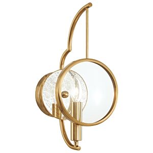 Into Focus One Light Wall Sconce in Brass Antq by MinkaLavery