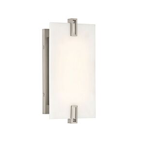 Alzen LED Wall Sconce in Brushed Nickel by MinkaLavery