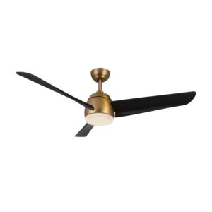 Thalia 54"Ceiling Fan in Brushed GoldMatte Black by Kuzco Lighting