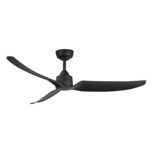 Hugo 52"Exterior Ceiling Fan in Matte Black by Kuzco Lighting