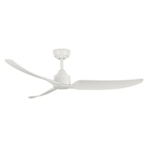 Hugo 52"Exterior Ceiling Fan in Matte White by Kuzco Lighting