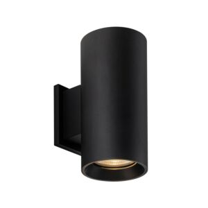 Lorna LED Exterior Wall Mount in Textured Black by Kuzco Lighting