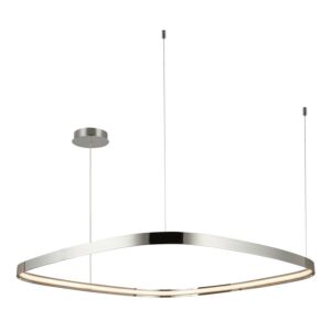 Yukon LED Pendant in Polished Nickel by Kuzco Lighting