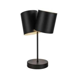 Keiko Two Light Table Lamp in Black by Kuzco Lighting