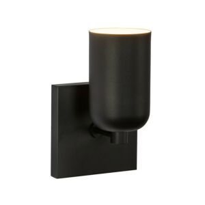 Nola One Light Wall Sconce in Black by Kuzco Lighting