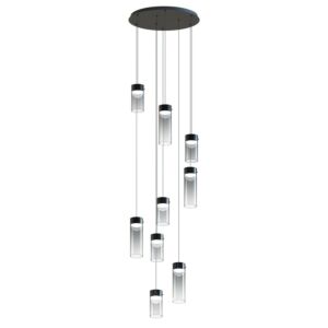 Highball LED Pendant in Gunmetal by ET2