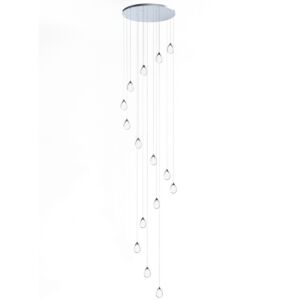 Dewdrop LED Pendant in Polished Chrome by ET2