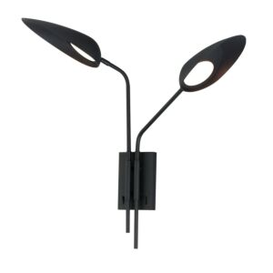 Marsh LED Wall Sconce in Black by ET2