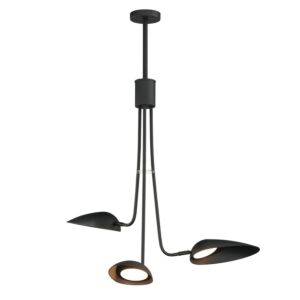 Marsh LED Pendant in Black by ET2