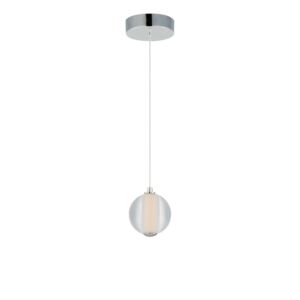 Rhythm LED Pendant in Polished Chrome by ET2