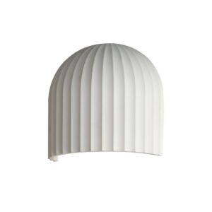 Basilica LED Wall Sconce in Chaulk White by ET2