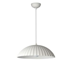 Basilica LED Pendant in Chaulk White by ET2