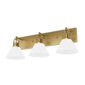 Carrington Isle  Bathroom Vanity Light  in Luxe Gold by Hunter