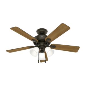 Swanson 44"Ceiling Fan in New Bronze by Hunter