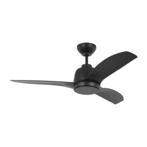 Avila 44"Ceiling Fan in Midnight Black by Visual Comfort Fan