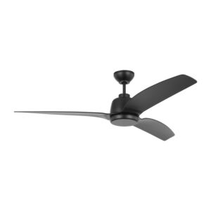 Avila 60"Ceiling Fan in Midnight Black by Visual Comfort Fan