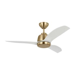 Avila 44"Ceiling Fan in Satin Brass by Visual Comfort Fan