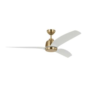 Avila 60"Ceiling Fan in Satin Brass by Visual Comfort Fan