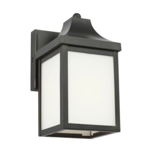 Say brook  Outdoor Lantern in Antique Bronze by Generation Lighting.